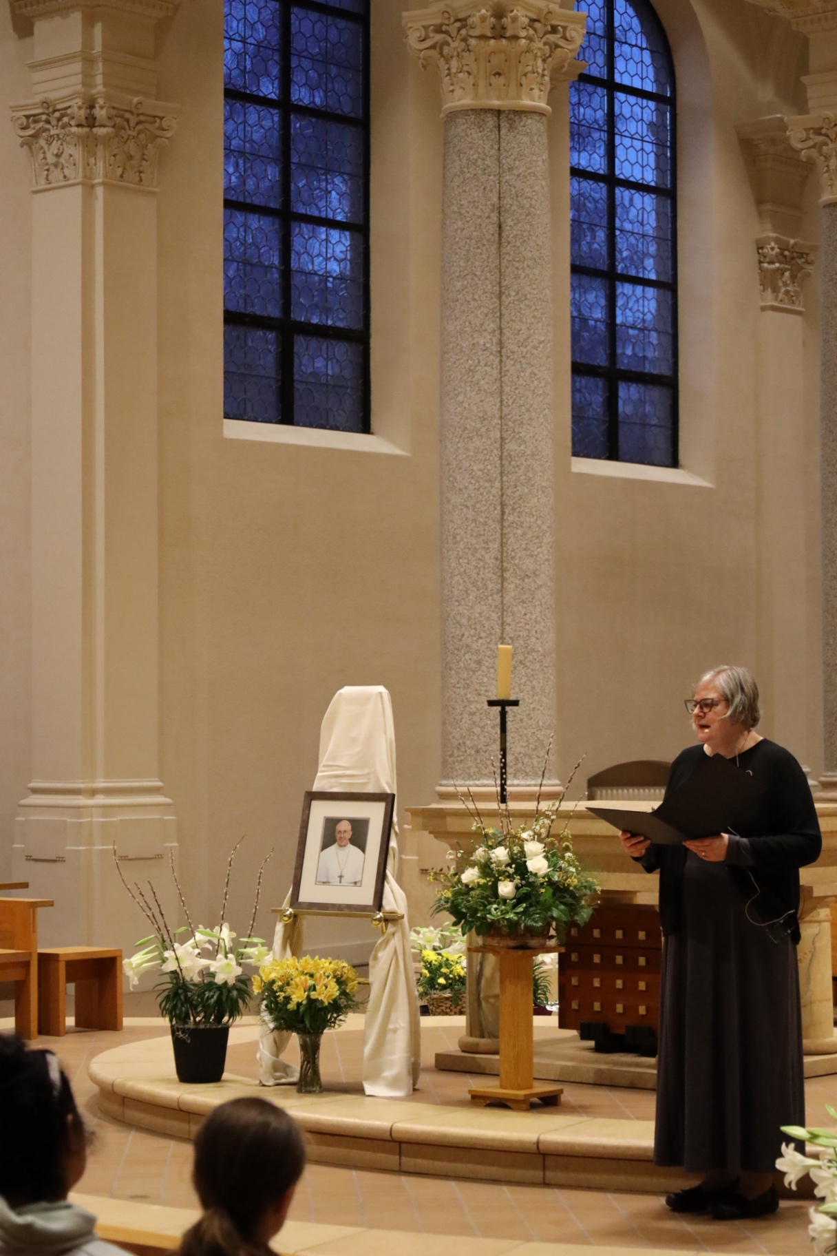 Campuses honor late Pope Francis