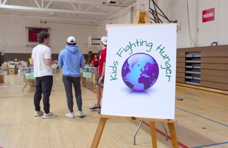 St. John’s SAAC holds ninth annual Kids Fighting Hunger event