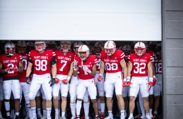 St. John’s football opens season with blowout win