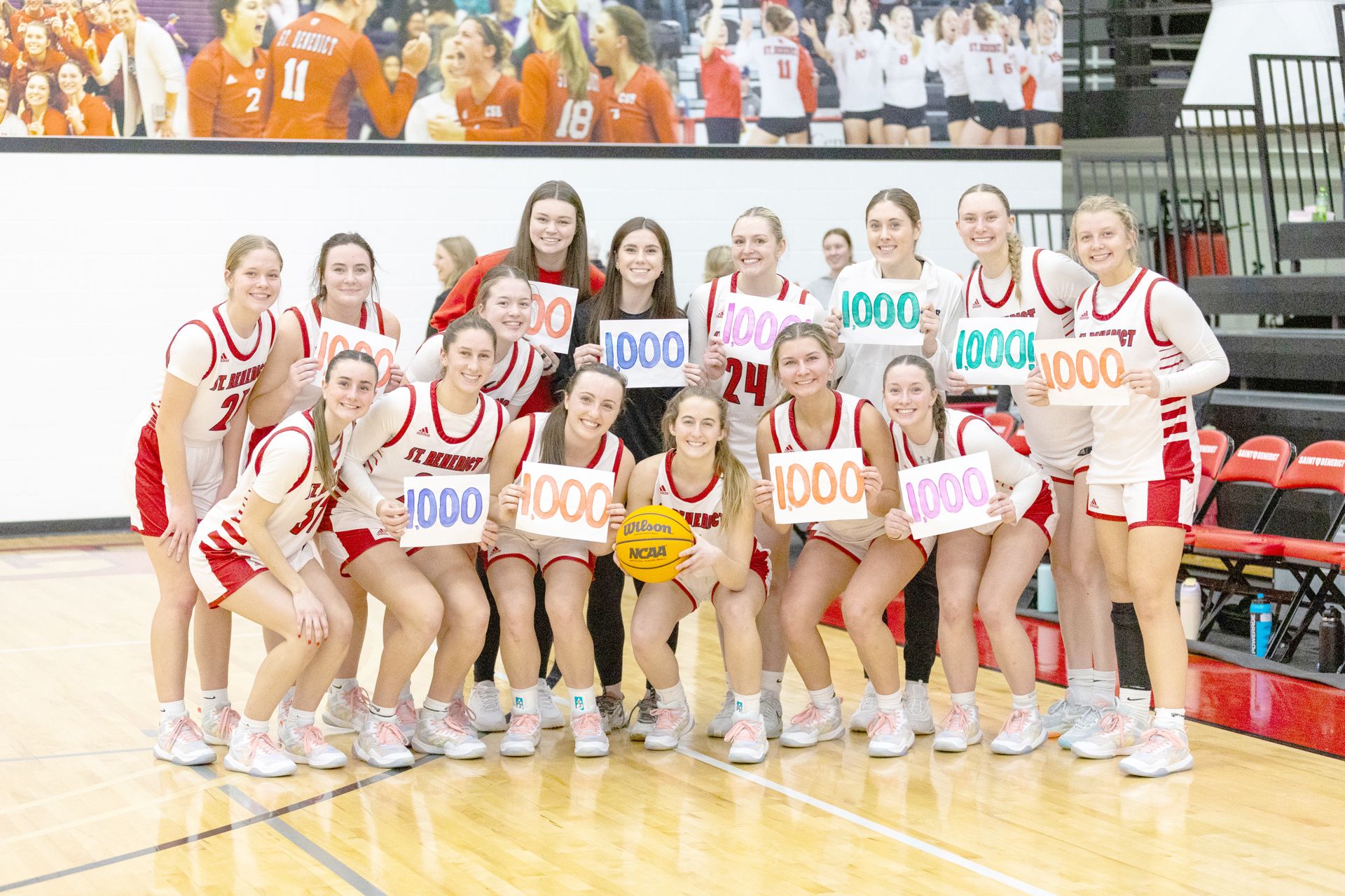 Pair of basketball stars reach 1,000 career points