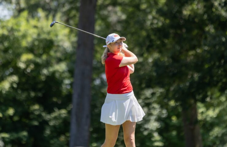 Bennie golf breaks opening-round and second-round school records
