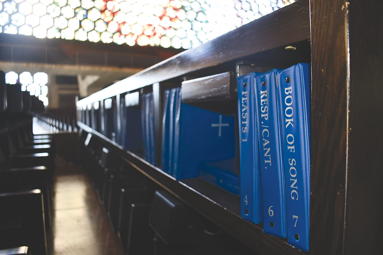 St. John’s Abbey celebrates new hymnals