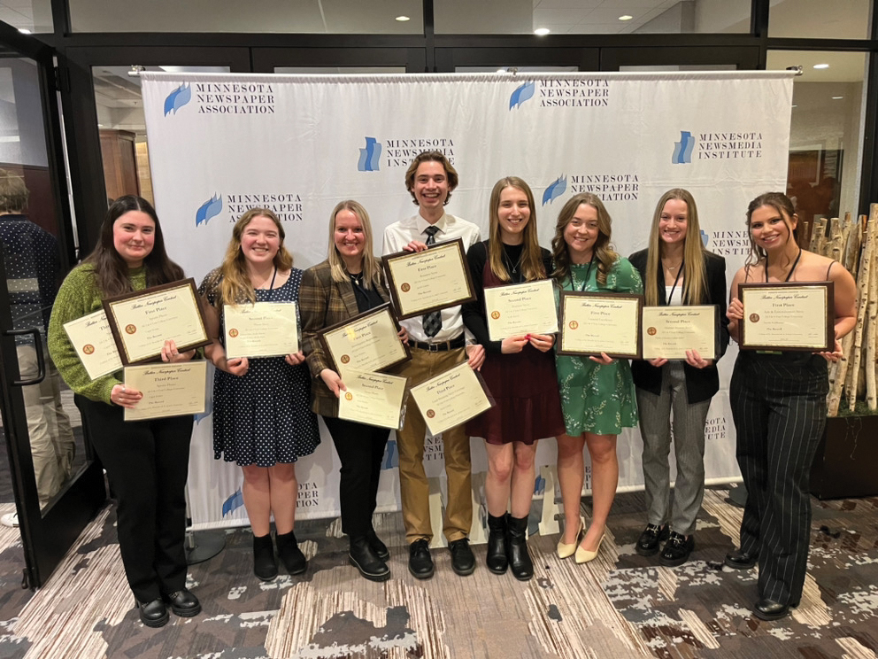The Record brings home 13 awards and wins best in state