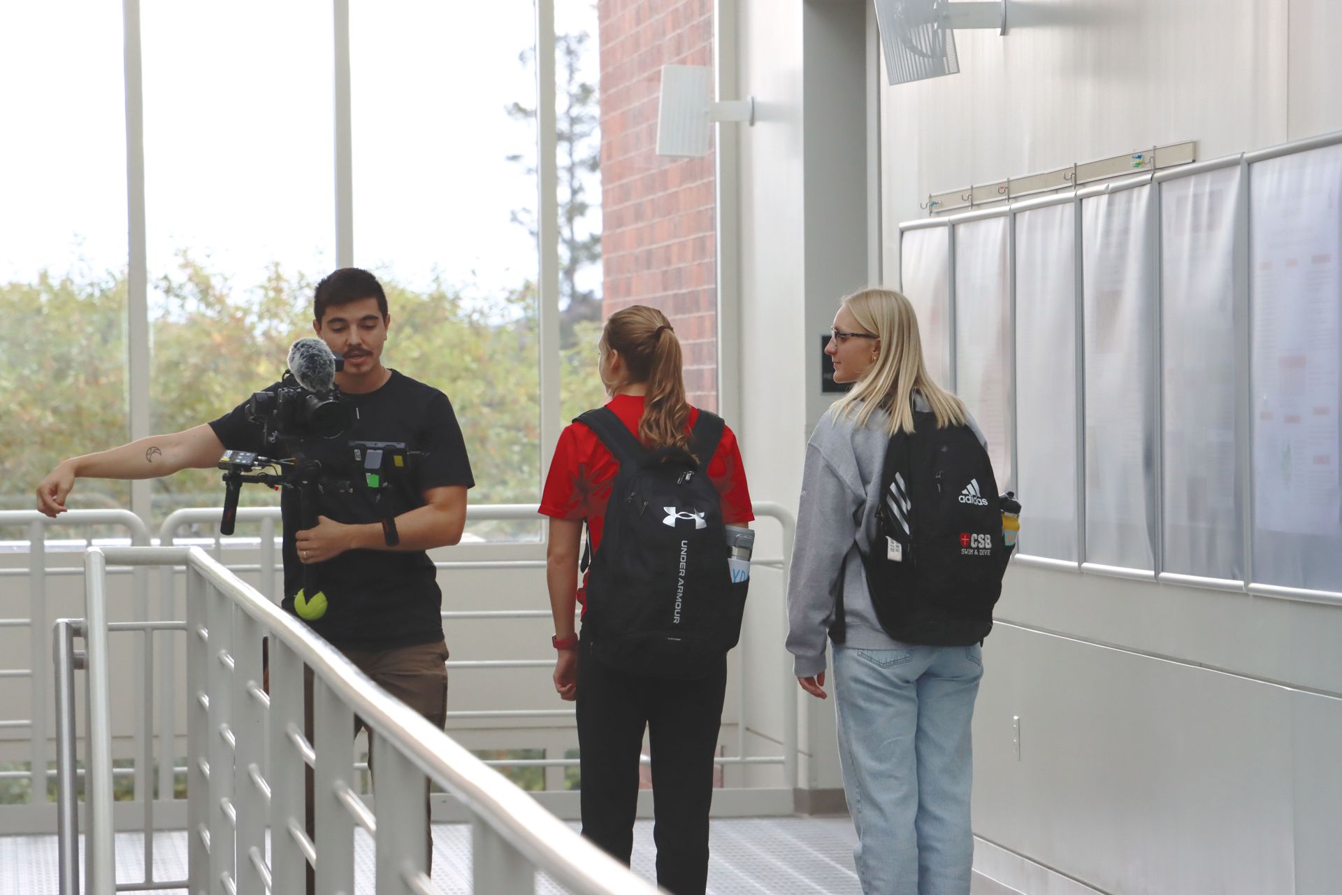 “The College Tour” begins filming at CSB+SJU