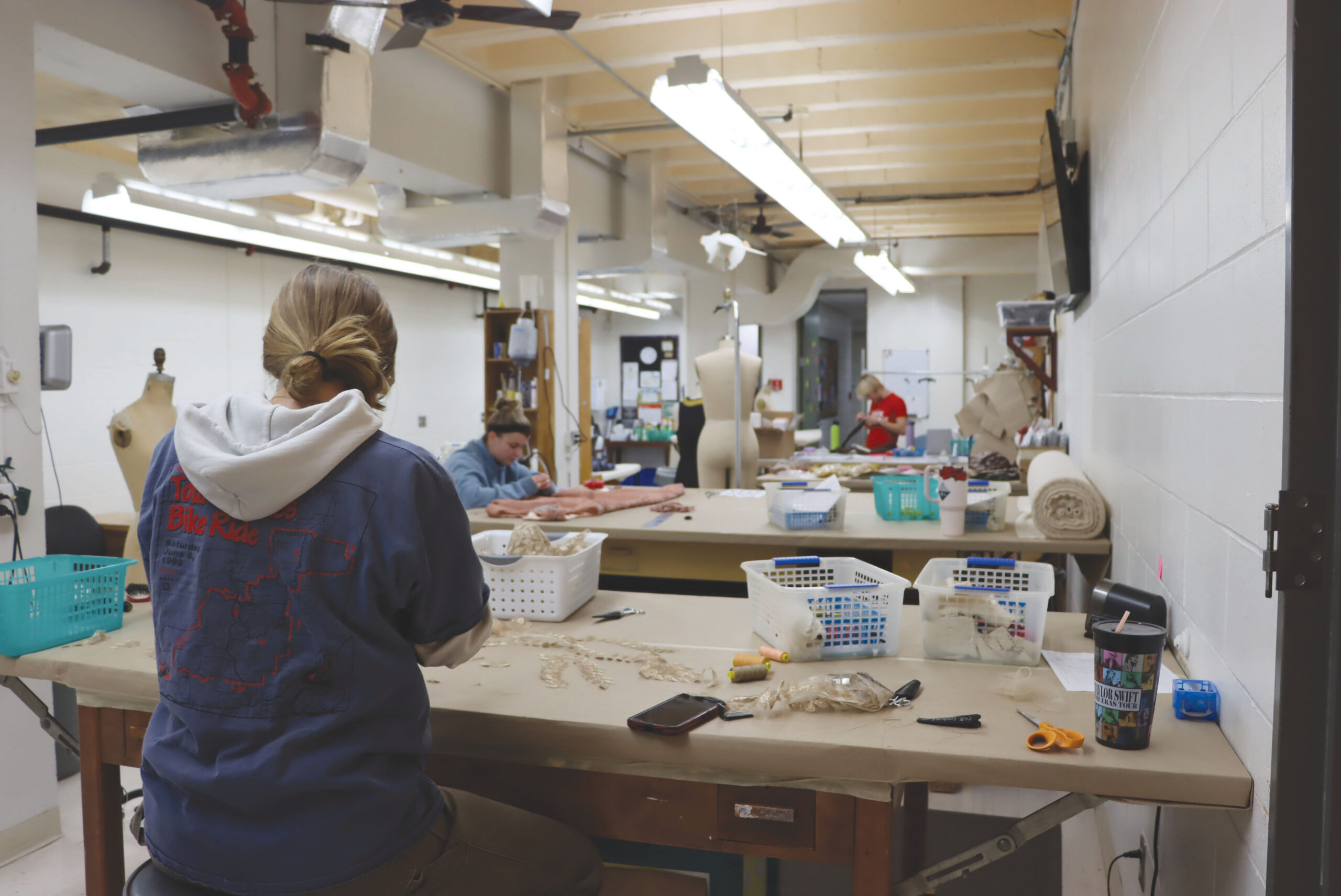 Costume shop prepares for upcoming play