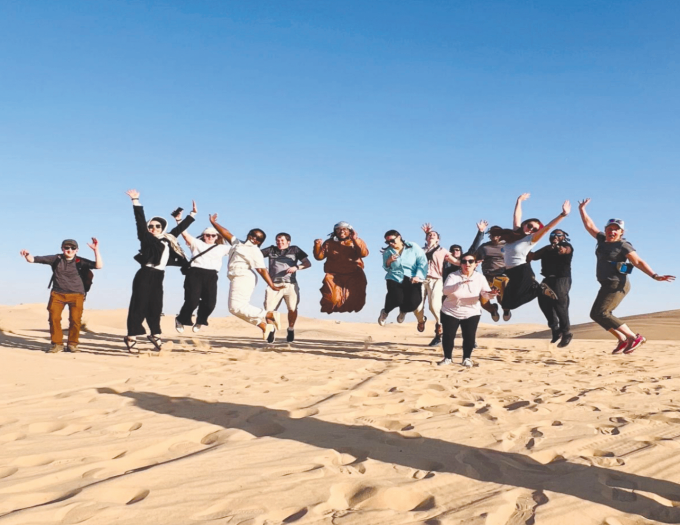 Students discuss religious tolerance on new study abroad trip to United Arab Emirates