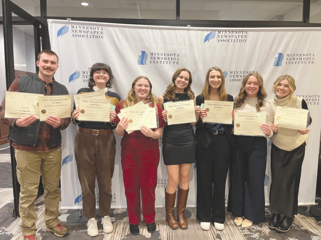 The Record staff brings home ten individual awards and best in state