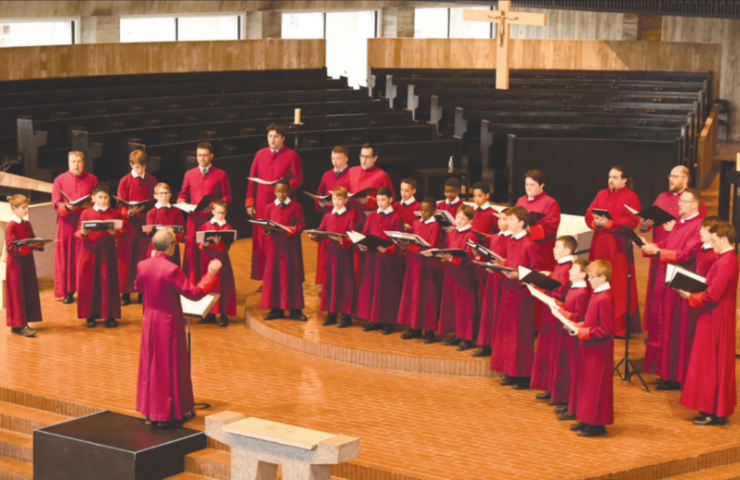Westminster choir visits St. John’s Abbey