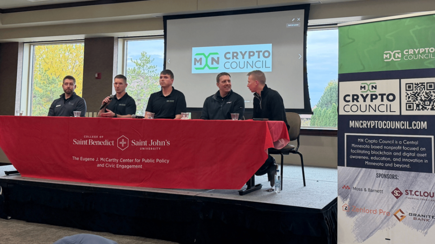 Mayor talks crypto policy
