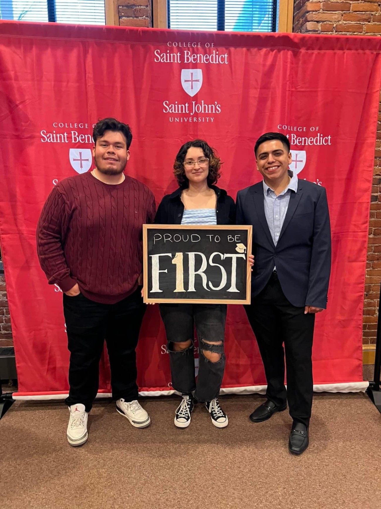 Induction ceremony honors first-gen students
